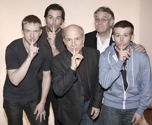 Roderick Hill, Austin Peck, Dan Butler, Scott Jaeck and Brian Leahy @ BroadwayWorld Roderick Hill, Austin Peck, Dan Butler, Scott Jaeck and Brian Leahy Photo