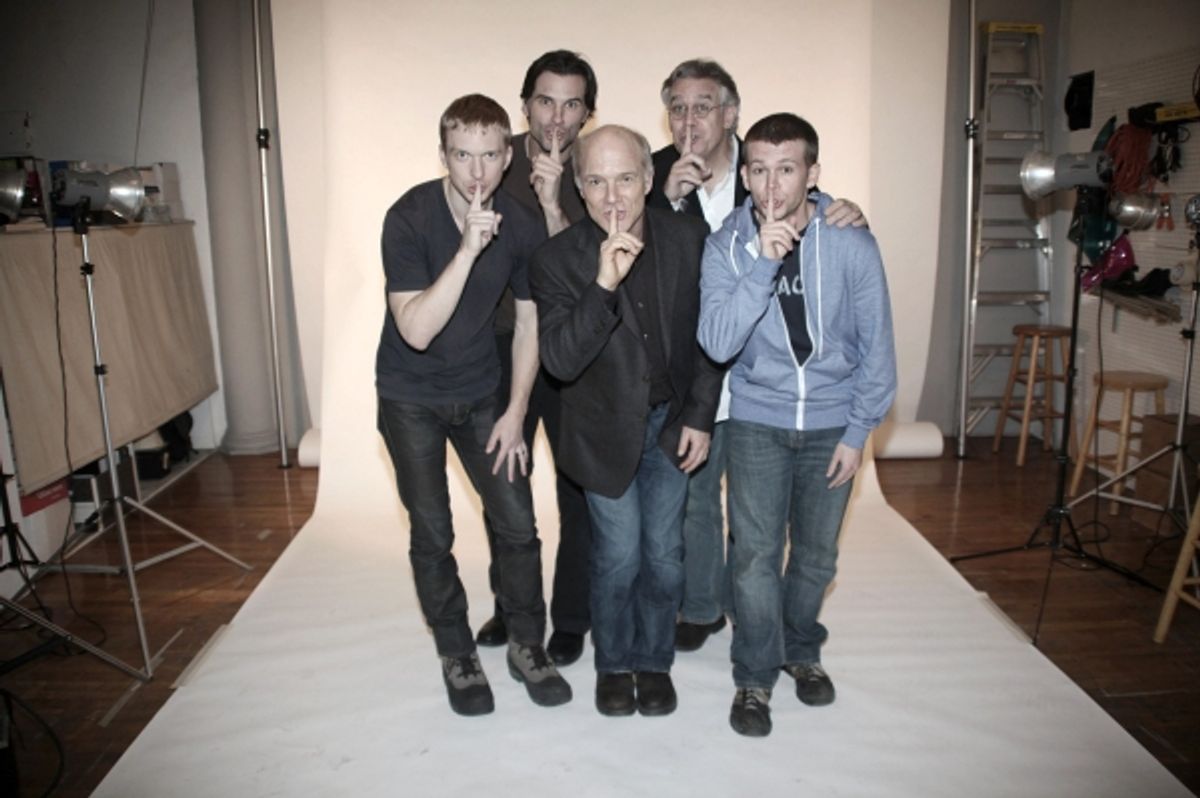 Roderick Hill, Austin Peck, Dan Butler, Scott Jaeck and Brian Leahy at 