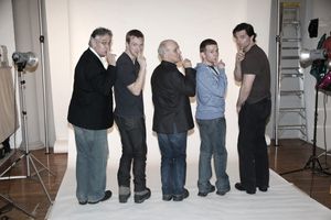 Scott Jaeck, Roderick Hill, Dan Butler, Brian Leahy and Austin Peck @ BroadwayWorld Scott Jaeck, Roderick Hill, Dan Butler, Brian Leahy and Austin Peck Photo
