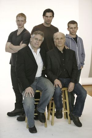 Scott Jaeck, Robderick Hill, Dan Butler, Brian Leahy and Austin Peck @ BroadwayWorld Scott Jaeck, Robderick Hill, Dan Butler, Brian Leahy and Austin Peck Photo