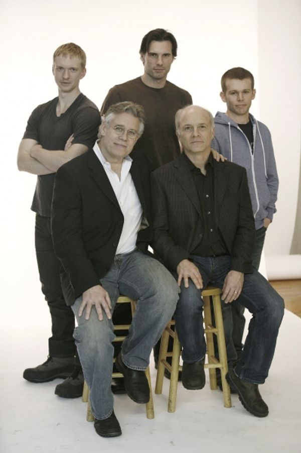 Scott Jaeck, Robderick Hill, Dan Butler, Brian Leahy and Austin Peck Photo