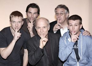 Roderick Hill, Austin Peck, Dan Butler, Scott Jaeck and Brian Leahy @ BroadwayWorld Roderick Hill, Austin Peck, Dan Butler, Scott Jaeck and Brian Leahy Photo