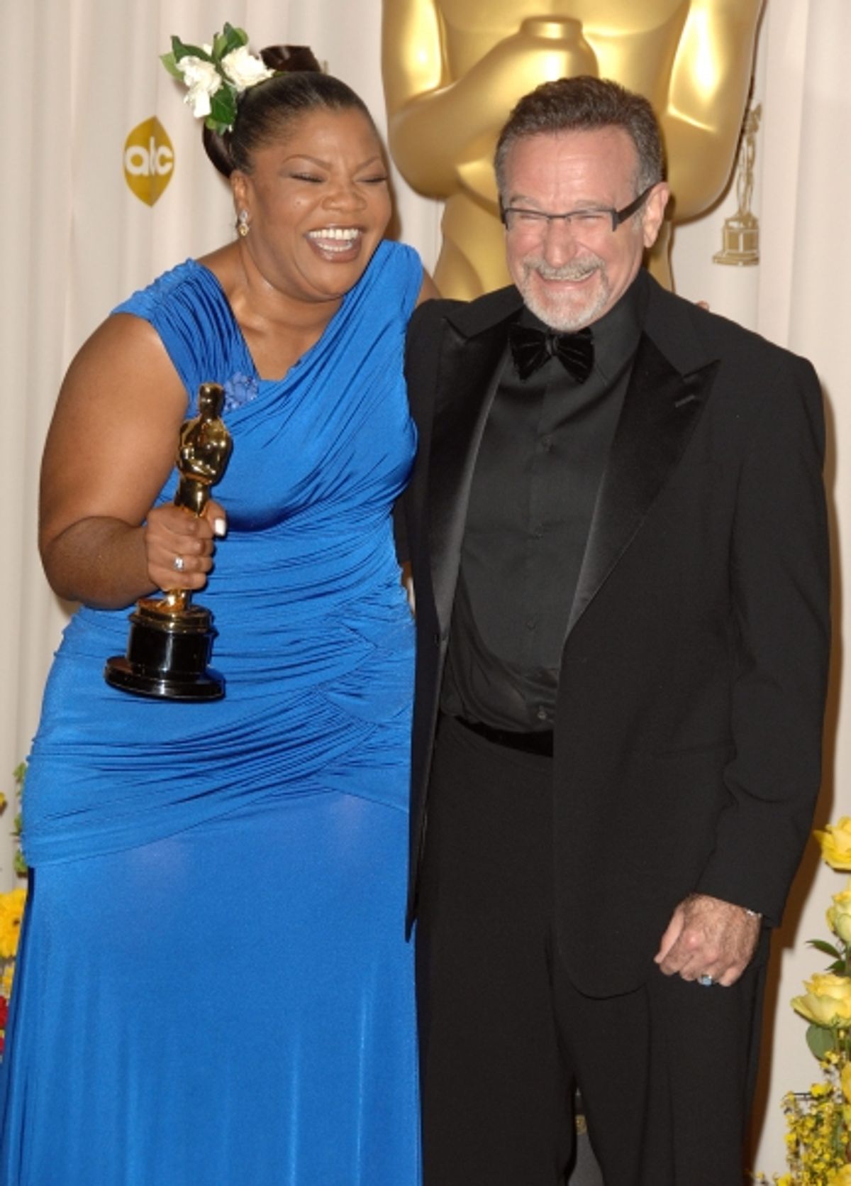 Mo'Nique and Robin Williams at 