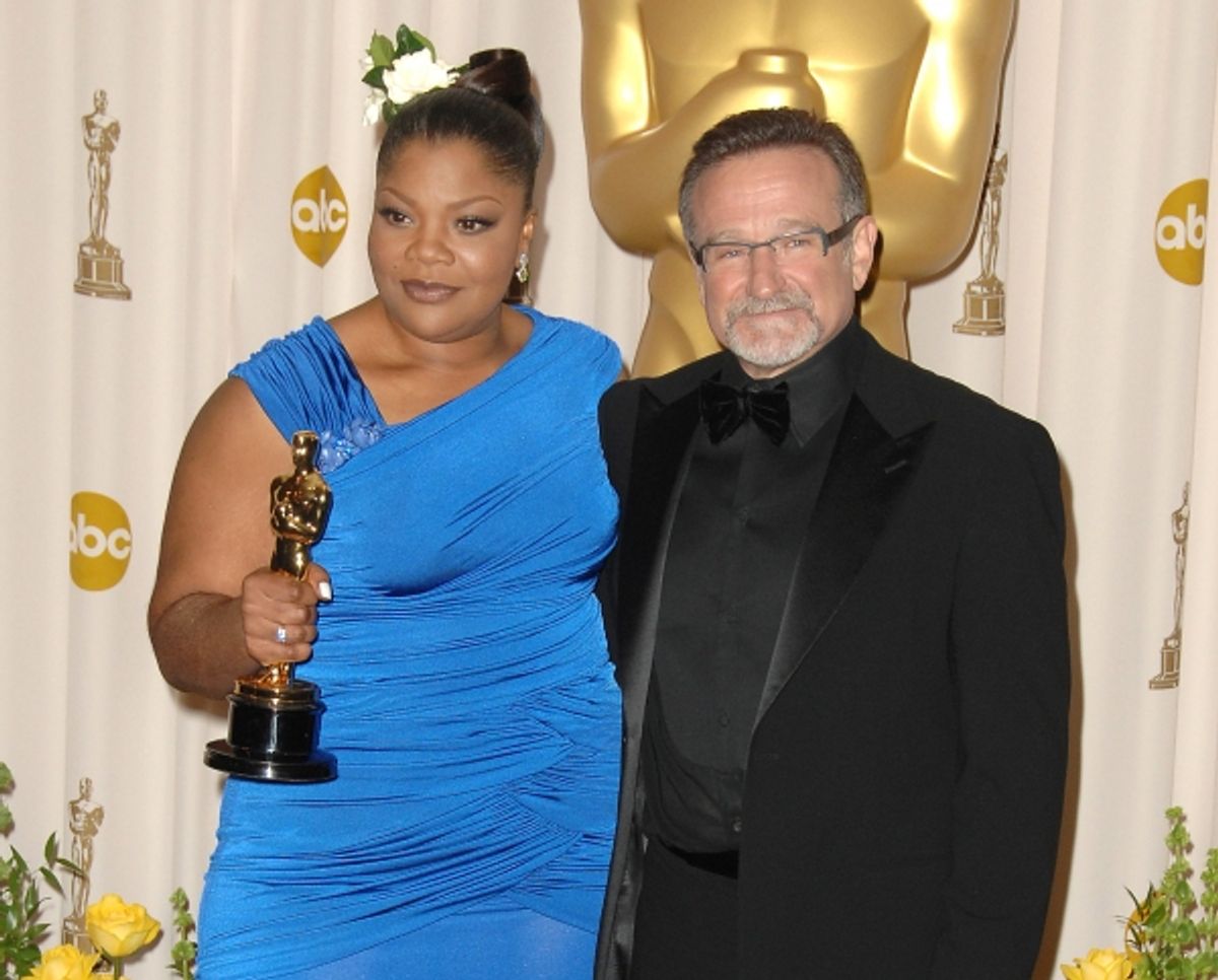 Mo'Nique and Robin Williams at 