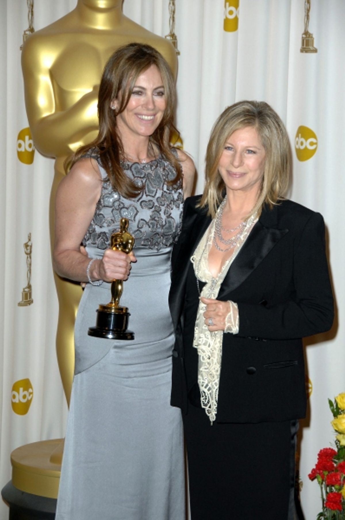 Kathryn Bigelow and Barbra Streisand at 