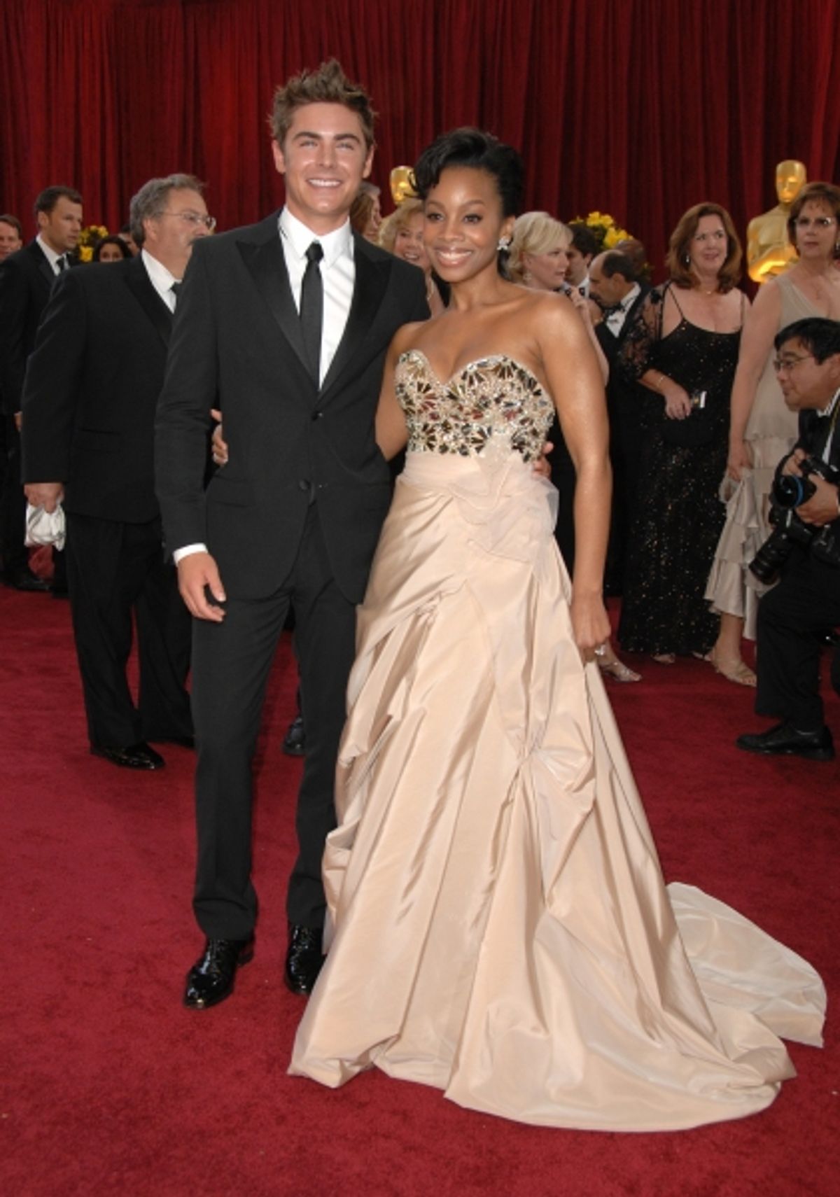 Zac Efron and Anika Noni Rose at 