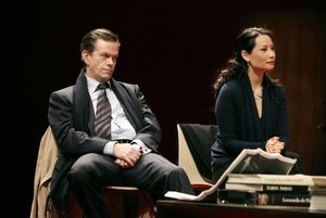 Dylan Baker and Lucy Liu @ BroadwayWorld Dylan Baker and Lucy Liu Photo