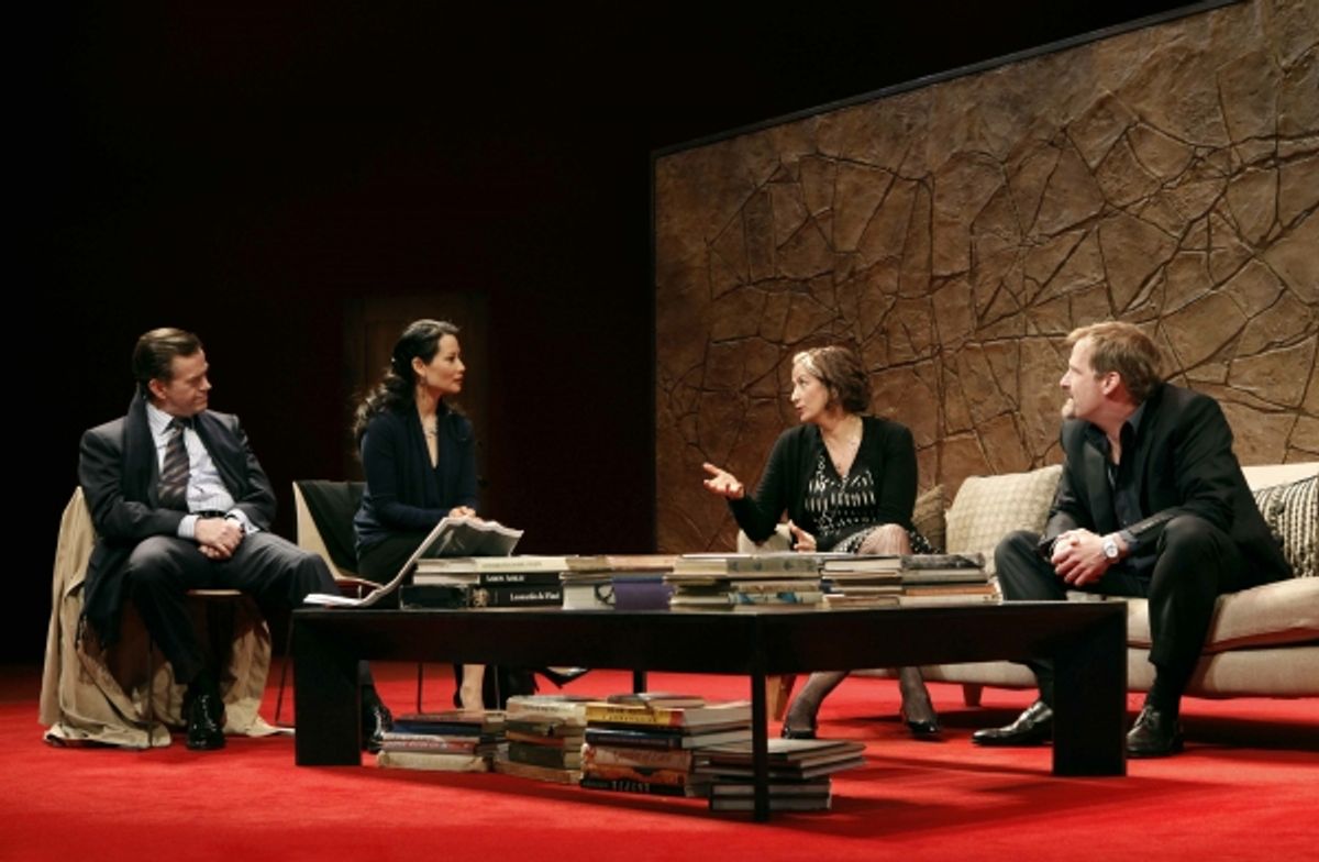 Dylan Baker, Lucy Liu, Janet McTeer and Jeff Daniels at 