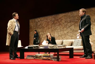 Dylan Baker, Lucy Liu, Janet McTeer and Jeff Daniels Photo