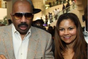 Steve Harvey and Juliette Fairley Photo