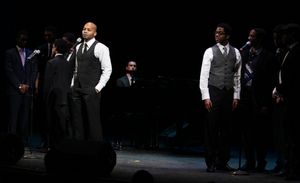 Brandon Victor Dixon & Scottsboro Boys Cast @ BroadwayWorld Brandon Victor Dixon & Scottsboro Boys Cast Photo