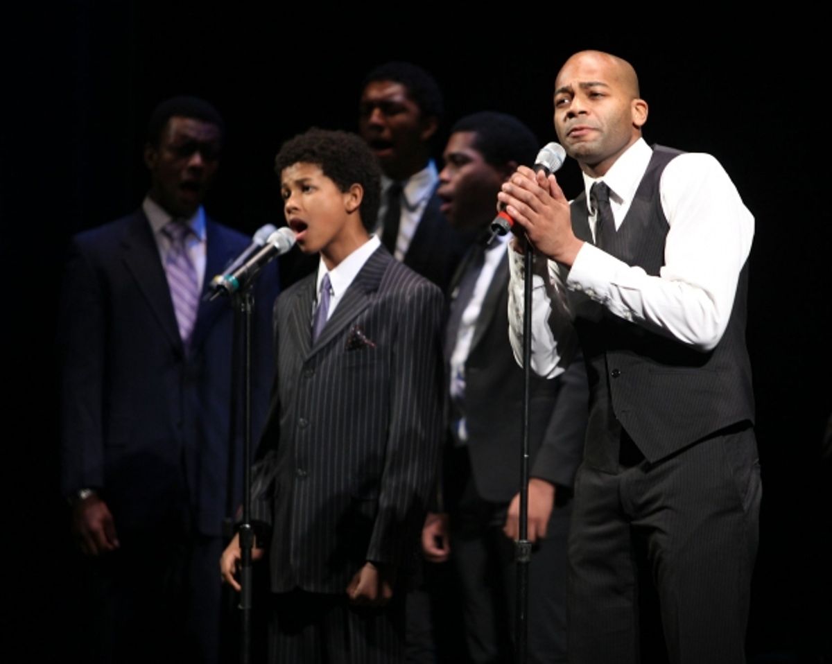 Brandon Victor Dixon & Scottsboro Boys Cast at 