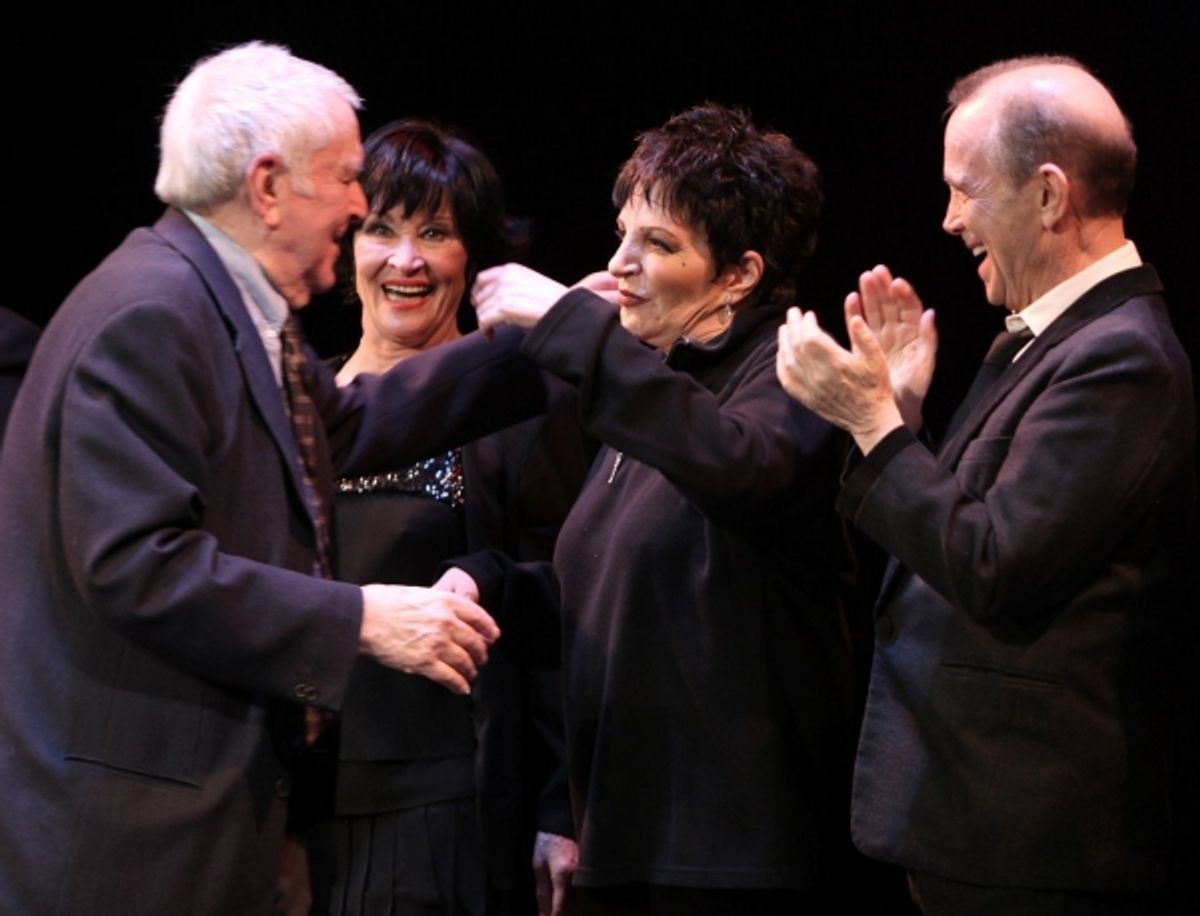 John Kander, Chita Rivera, Liza Minnelli and Joel Grey at 