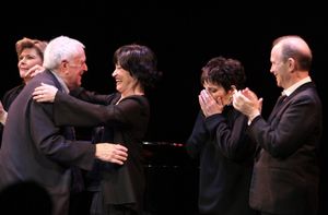 John Kander, Chita Rivera, Liza Minnelli and Joel Grey @ BroadwayWorld John Kander, Chita Rivera, Liza Minnelli and Joel Grey Photo
