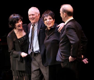 Chita Rivera, John Kander, Liza Minnelli and Joel Grey Photo
