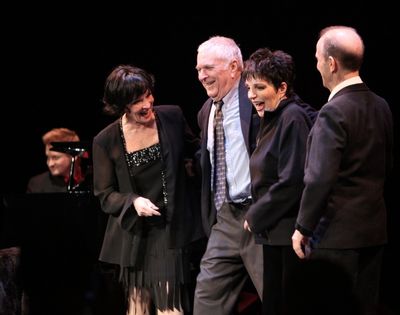 Chita Rivera, John Kander, Liza Minnelli, and Joel Grey Photo