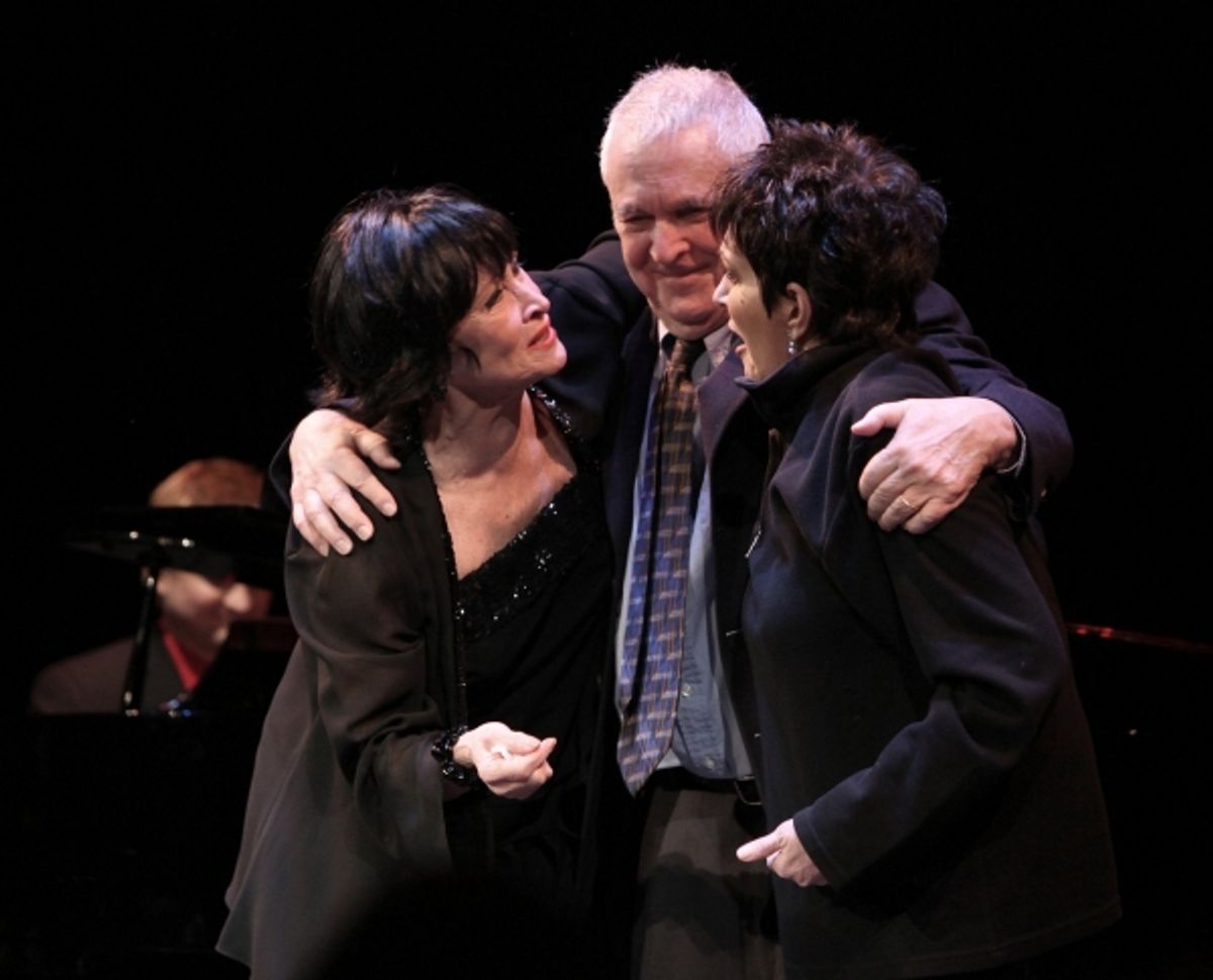 Chita Rivera, John Kander and Liza Minnelli at 