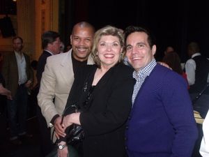Jerry Dixon, Debra Monk and Mario Cantone @ BroadwayWorld Jerry Dixon, Debra Monk and Mario Cantone Photo