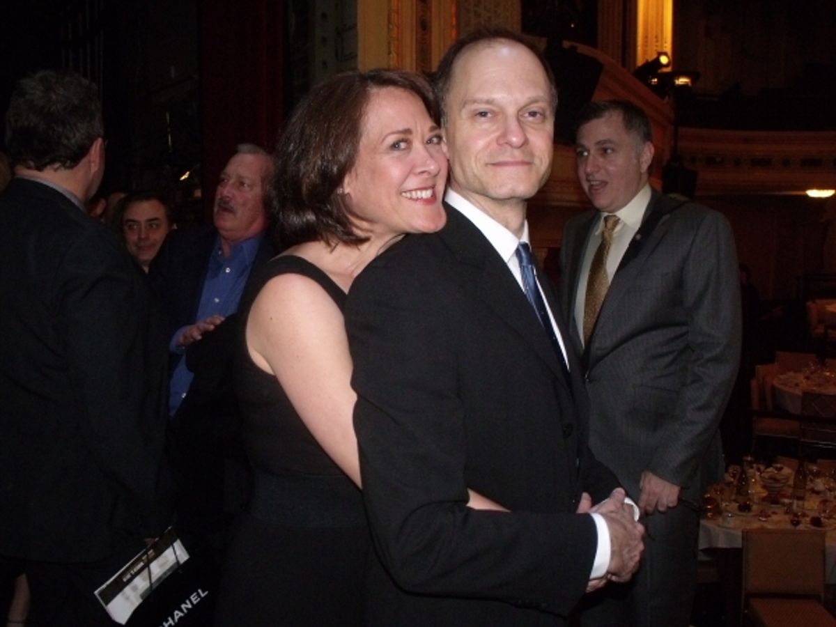Karen Ziemba and David Hyde Pierce at 