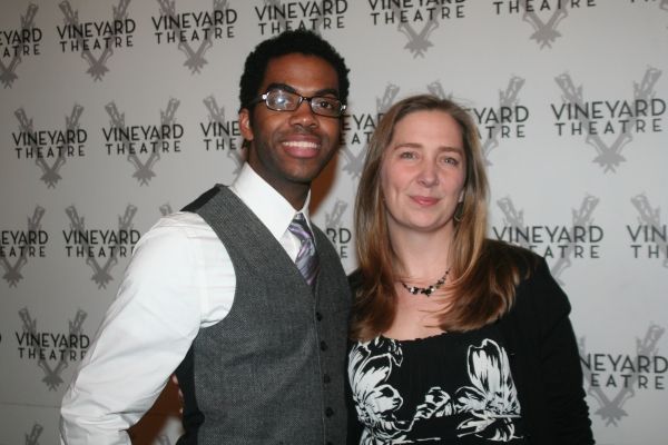 Julius Thomas III (The Scottsboro Boys) and Jennifer Garvey-Blackwell Photo
