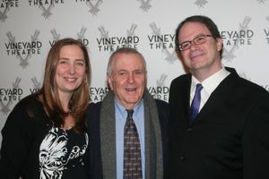 Jennifer Garvey-Blackwell (Vineyard Theatre Executive Director), John Kander and Douglas Aibel (Vineyard Theatre Artistic Director) @ BroadwayWorld Jennifer Garvey-Blackwell (Vineyard Theatre Executive Director), John Kander and Doug Photo