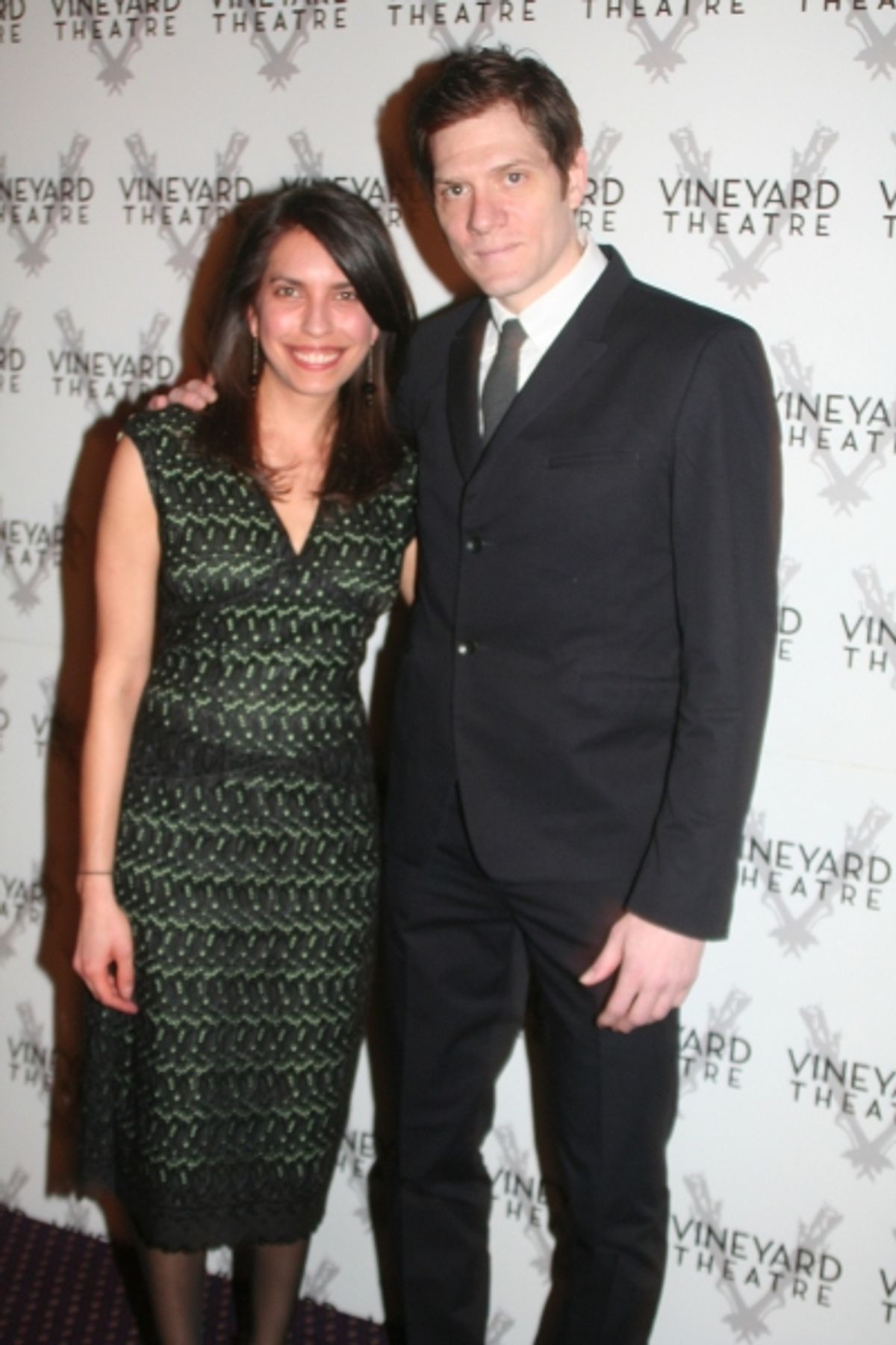 Sarah Stern and Adam Rapp at 