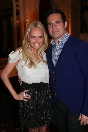 Kristin Chenoweth and Mario Cantone @ BroadwayWorld Kristin Chenoweth and Mario Cantone Photo