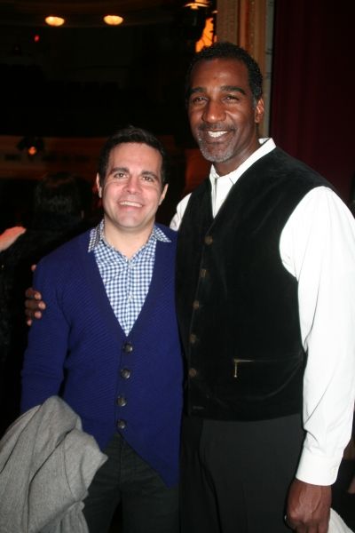 Mario Cantone and Norm Lewis
 Photo