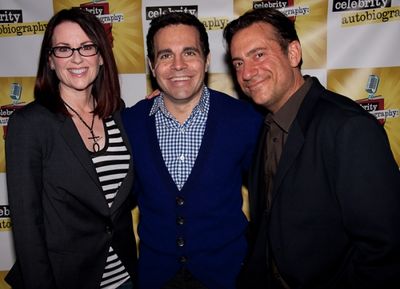 Megan Mullally, Mario Cantone, and Eugene Pack Photo
