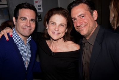 Mario Cantone, Tovah Feldshuh, and Eugene Pack Photo