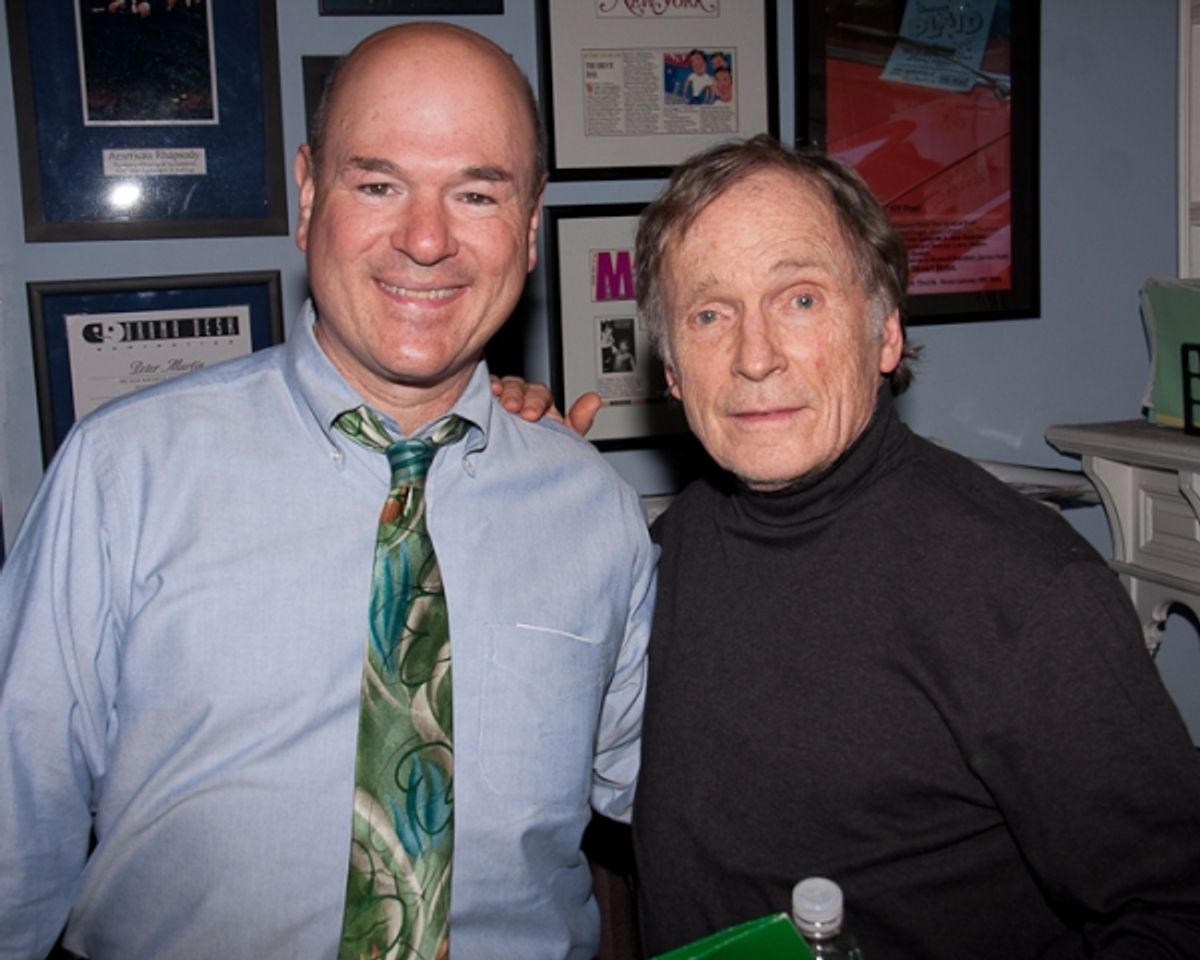 Larry Miller and Dick Cavett at 