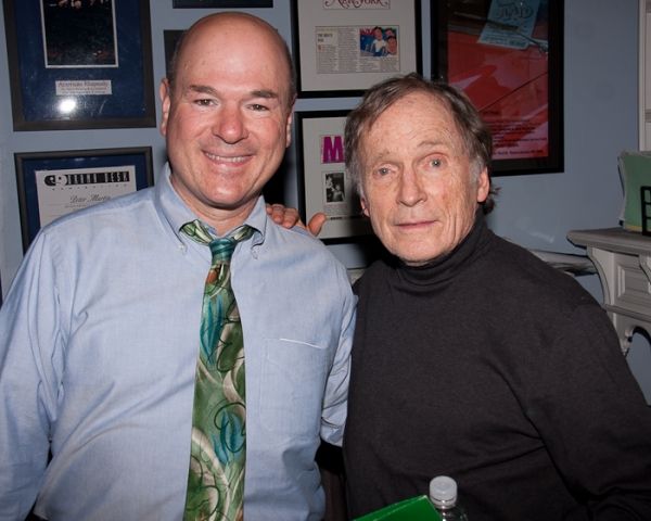 Larry Miller and Dick Cavett Photo