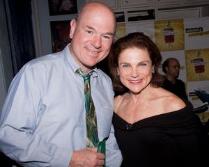 Larry Miller and Tovah Feldshuh @ BroadwayWorld Larry Miller and Tovah Feldshuh Photo