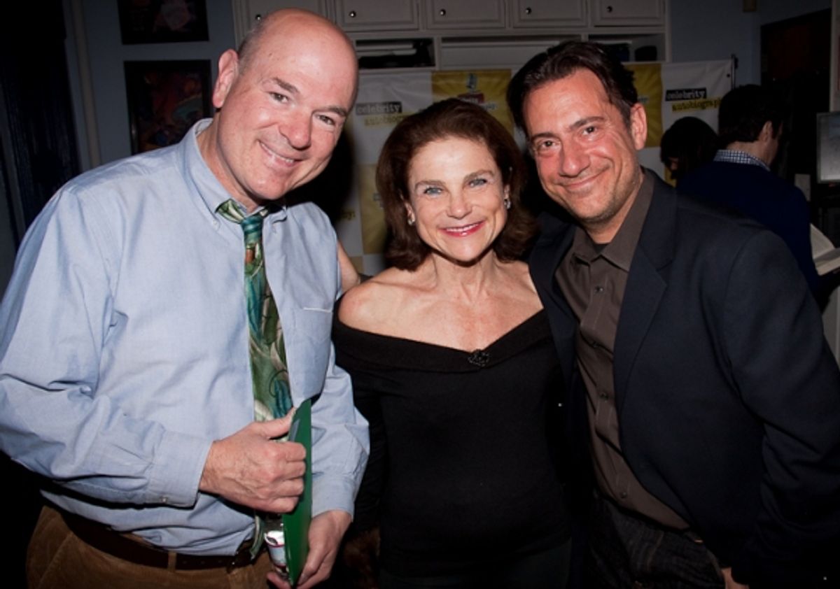Larry Miller, Tovah Feldshuh, and Eugene Pack at 