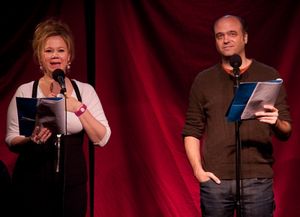 Caroline Rhea and Scott Adsit @ BroadwayWorld Caroline Rhea and Scott Adsit Photo