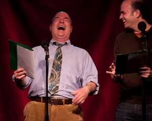 Larry Miller and Scott Adsit @ BroadwayWorld Larry Miller and Scott Adsit Photo