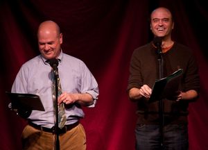 Larry Miller and Scott Adsit @ BroadwayWorld Larry Miller and Scott Adsit Photo