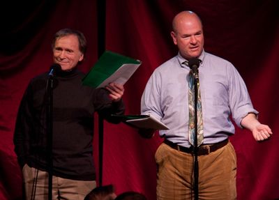 Dick Cavett and Larry Miller Photo