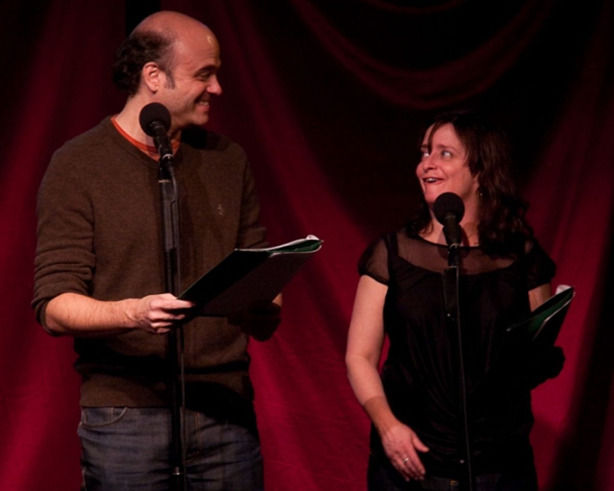 Scott Adsit and Rachel Dratch at 