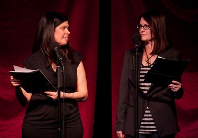 Dayle Reyfel and Megan Mullally Photo