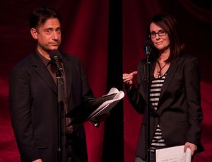 Eugene Pack and Megan Mullally @ BroadwayWorld Eugene Pack and Megan Mullally Photo