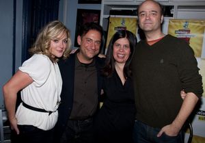 Jane Krakowski, Eugene Pack, Dayle Reyfel, and Scott Adsit Photo