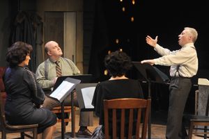 Sandra Birch, Joseph Albright, Alysia Kolascz and Wayne David Parker @ BroadwayWorld Sandra Birch, Joseph Albright, Alysia Kolascz and Wayne David Parker Photo