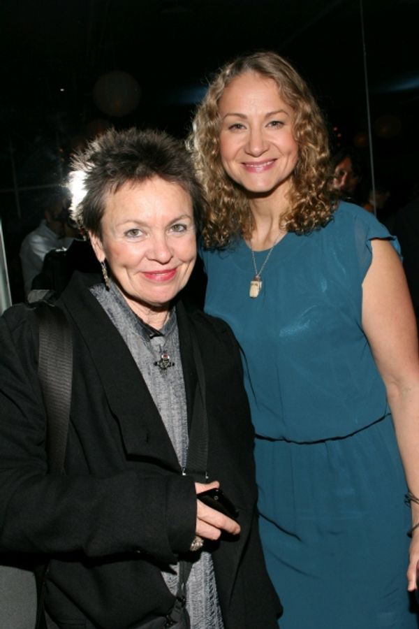 Laurie Anderson and Joan Osborne Photo
