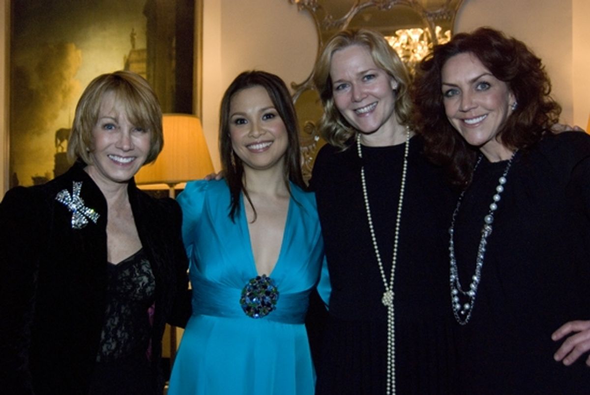 Andrea McArdle, Lynn Cohen, Lea Salonga,  Sandy Duncan, Rebecca Luker at 