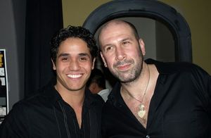 Adam Jacobs and Jeremy Schonfeld at Upright Cabaret Photo