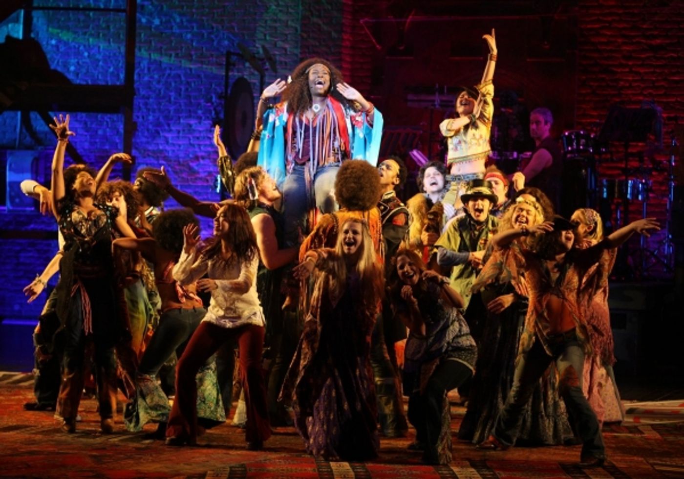 Photo Coverage: New HAIR Tribe Makes Broadway Debut!  Image
