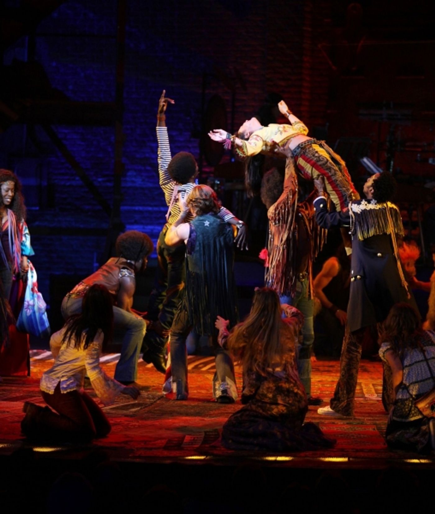 Photo Coverage: New HAIR Tribe Makes Broadway Debut!  Image