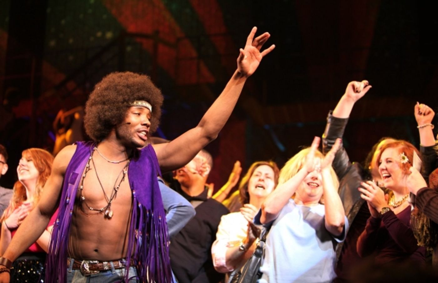 Photo Coverage: New HAIR Tribe Makes Broadway Debut!  Image
