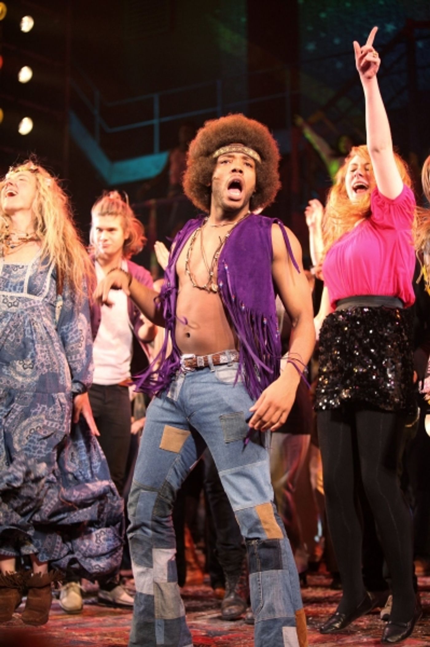 Photo Coverage: New HAIR Tribe Makes Broadway Debut!  Image